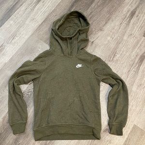 Nike Olive Hoodie -XS